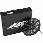 Fan (slim fan) (12'' / 30.5cm) - Black APP