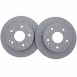 Rear brake discs (260mm / 5x114.3) - D Series EBC Honda Prelude