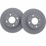 Disques de frein avant (282mm / 4x114.3) - S&eacute;rie D EBC Honda