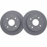 Disques de frein arri&egrave;re (260mm / 4x114.3) - S&eacute;rie D EBC Honda