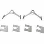 Bremsbelag-Montagesatz hinten Frenkit Honda