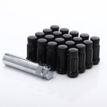 M12x1.25 Radmuttern Schwarz JR-Wheels JN3