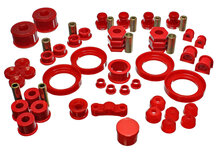 SI kit complet de silentblocs - Rouge Energy Suspension Honda Civic