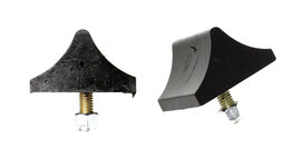 1-3/8" Univ. Rec. Snubber - Black Energy Suspension