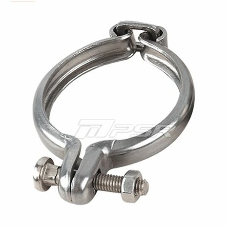 Externes Doppel-V-Band-Wastegate &ndash; 38 mm &ndash; Auslassklemme Pulsar Turbo Systems
