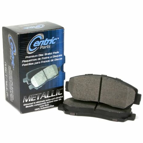 Vordere Bremsbel&auml;ge &ndash; Premium Semi-Metallic Centric Parts