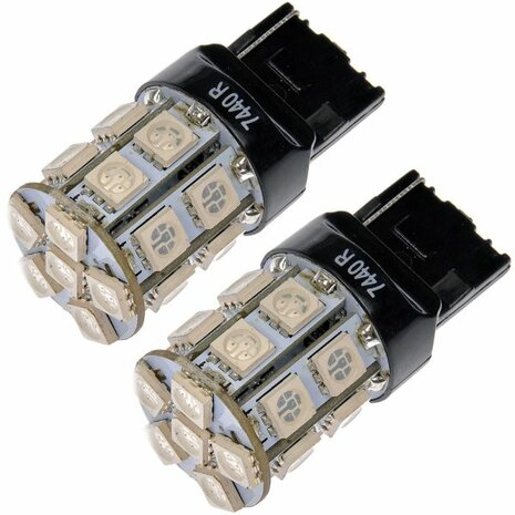 T20 WR21W lamp SMD LED - Red Dorman