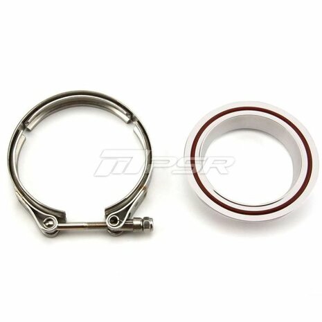 Kit de bride en V pour sortie de compresseur - 4&quot; Pulsar Turbo Systems