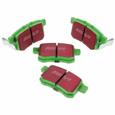 Rear brake pads - Greenstuff EBC Honda