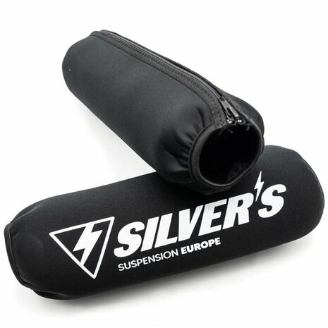Silvers Schokdemperhoezen - Neopreen zwart Silvers