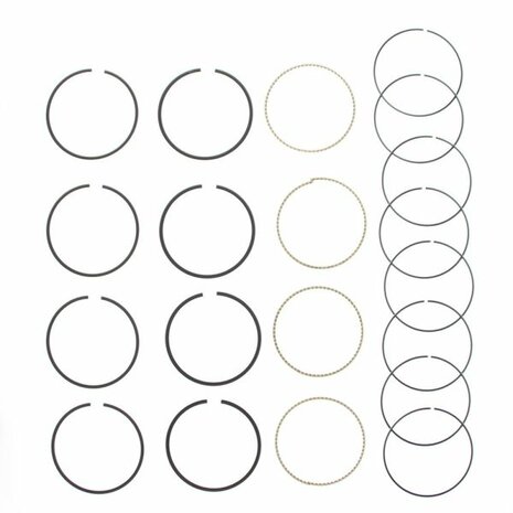 Jeu de segments de piston +0,50mm (81,50mm) YCP Honda