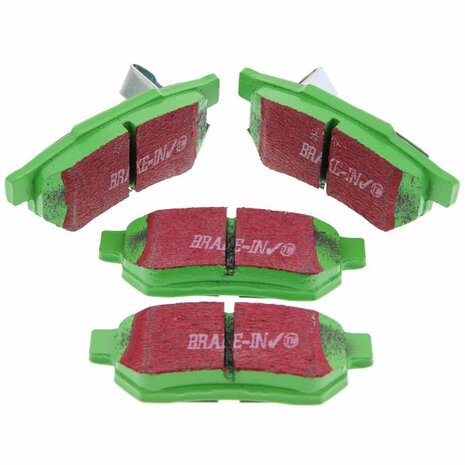 Bremsbel&auml;ge hinten - Greenstuff EBC Honda