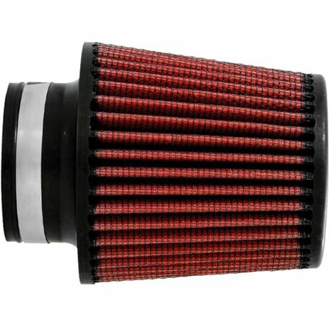 Filtre &agrave; air - 2,75&quot; / 70 mm - Noir/Rouge Injen