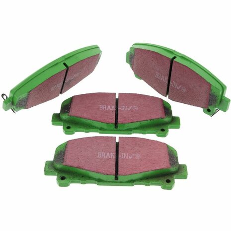 Plaquettes de frein avant (152 mm) - Greenstuff EBC Honda