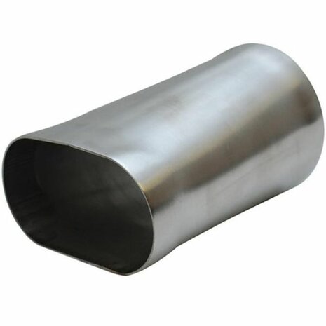 &Uuml;bergangsadapter rund auf oval - &Oslash;76mm/3,0&#039;&#039; Vibrant Performance