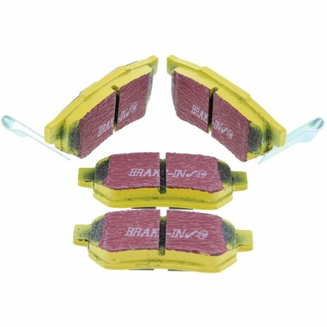 Bremsbel&auml;ge hinten &ndash; Yellowstuff EBC Honda