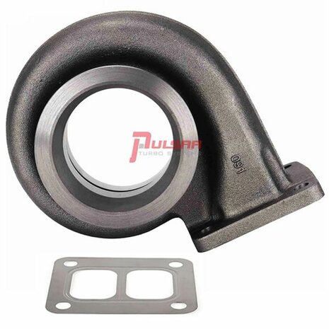 Turbine Housing for S363, S366, S369 and S372 Turbo&#039;s - 76x67.5mm T4 Divided .91 V-Band Pulsar Turbo Systems