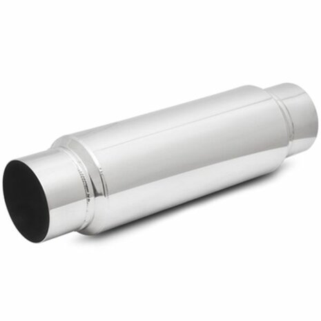 Bottle style intermediate silencer 5&#039;&#039; - 2x &Oslash;101.6mm/4.0&#039;&#039; Vibrant Performance