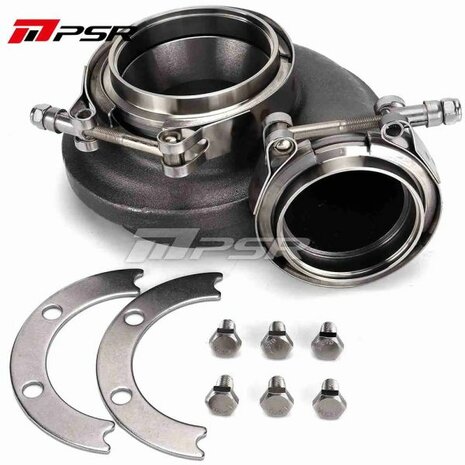 Turbine Housing for GEN1, GEN2 3067, 3071 and 3076 Turbos - .83 Dual V-Band Pulsar Turbo Systems