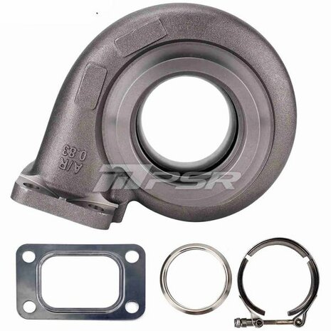 Turbinengeh&auml;use f&uuml;r 4849G, 5449G und G25-550, G25-660 Turbos &ndash; Vorw&auml;rtsrotation &ndash; T3 .72 V-Band Pulsar Turbo Systems