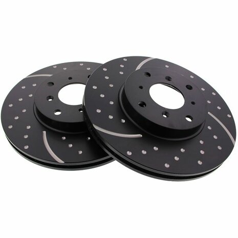 Disques de frein avant (282 mm / 4x114,3) - S&eacute;rie GD EBC Honda