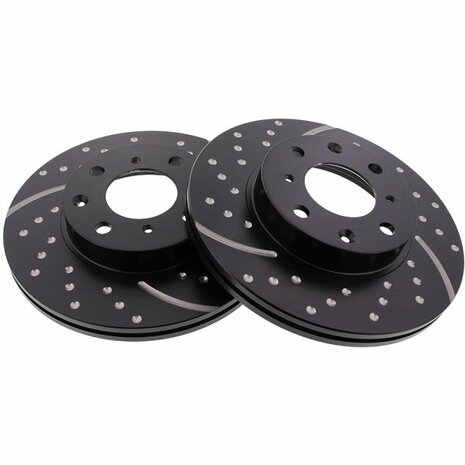Remschijven voorzijde (242mm / 4x100) - GD Series EBC Honda