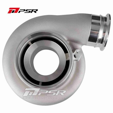 Kompressorgeh&auml;use im SX-E-Stil der 400er-Serie &ndash; passend f&uuml;r Kompressorrad mit 85 x 120 mm gebogener Spitze Pulsar Turbo Systems