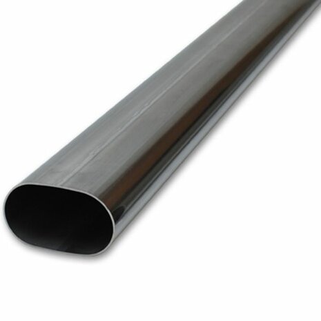 Auspuffrohr oval 150cm - &Oslash;76mm/3,0&#039;&#039; Vibrant Performance