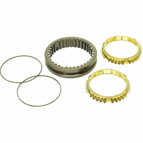 3rd-4th synchro sleeve set, brass Synchrotech Honda