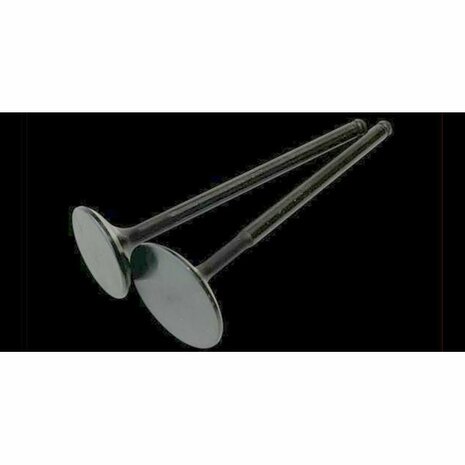 Exhaust valves stainless steel (Black Nitride) - (28mm / STD) - set/8 Brian Crower Honda
