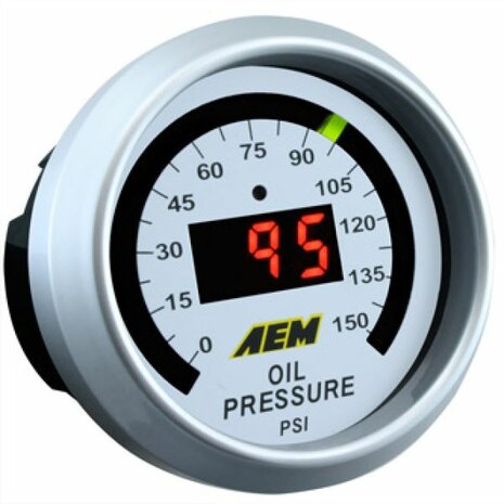 &Ouml;ldruckmesser (0-150 psi) AEM Electronics