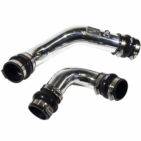 Intercooler pipes - Polished Injen Honda