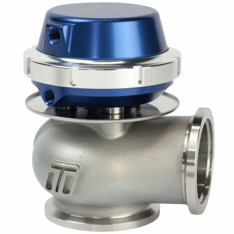 WG40 Wastegate 40 mm V-Band &ndash; 14 psi Blau Turbosmart