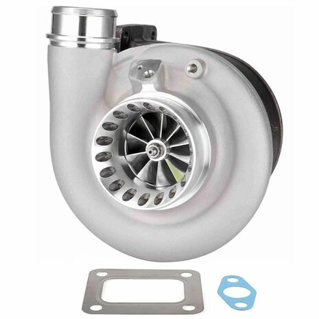 S372 950HP GEN2 Journal Bearing Turbo - Standard - 80x73mm - T4 .88 V-Band Pulsar Turbo Systems