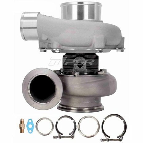 2860 475 PS GEN2 Doppelkugellager-Turbo &ndash; Standard &ndash; .82 Edelstahl-Doppel-V-Band &ndash; OHNE Stellantrieb Pulsar Turbo Systems
