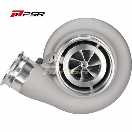 475 1000HP Journal Bearing Billet Compressor Turbo - Standard - 87.4x81.7mm - T4 1.25 V-Band Pulsar Turbo Systems