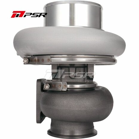 475 1000HP Journal Bearing Billet Compressor Turbo - Standard - 87.4x81.7mm - T4 1.10 V-Band Pulsar Turbo Systems