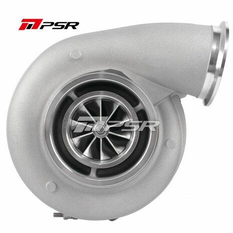 472 Journal Bearing Billet Compressor Wheel Turbo - Standard - 87.4x81.7mm - T4 Divided 0.9 V-Band Pulsar Turbo Systems