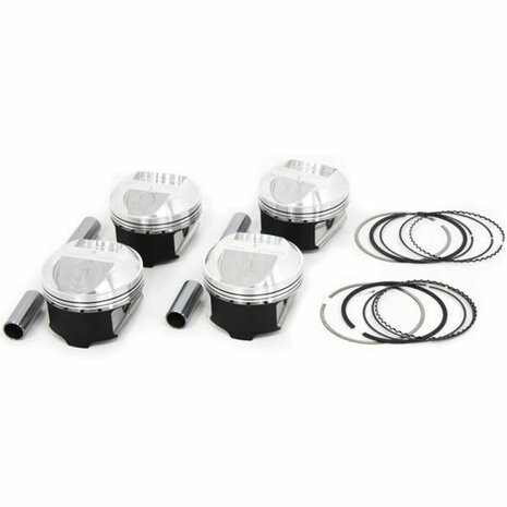 Piston set 84.00mm 9.0:1 Wossner Honda