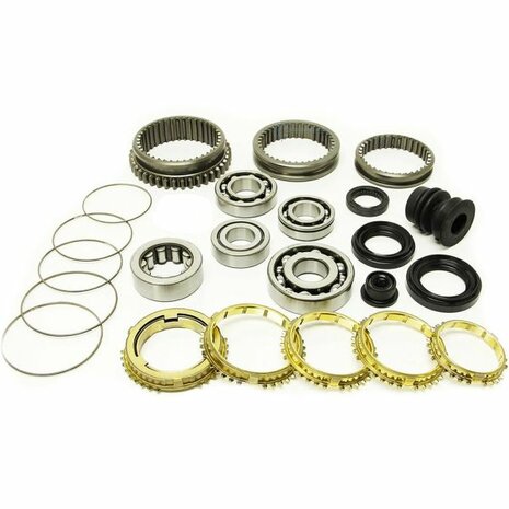 Master Gearbox Overhaul Kit - Brass Synchrotech Honda
