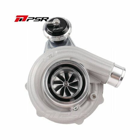 5855A 770HP PTA Style Compressor Wheel Dual Ball Bearing Turbo - Standard - T3 .72 V-Band Pulsar Turbo Systems