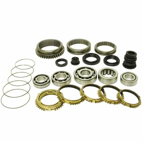 Master Gearbox Overhaul Kit - Carbon Synchrotech Honda
