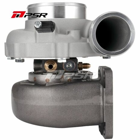 5855G 770HP Dual Ball Bearing Turbo - Forward Rotation - Standard - T3 .72 V-Band Pulsar Turbo Systems
