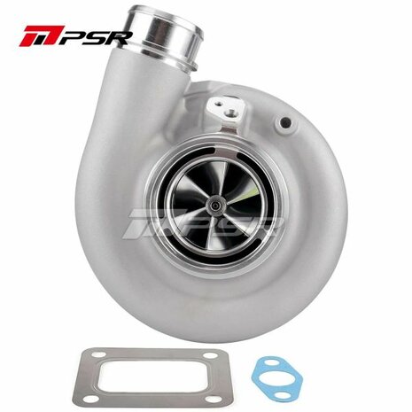 363D 950HP GEN2 Dual Ceramic Ball Bearing Turbo - T51R Mod - 76x67.5mm - T4 .88 V-Band Pulsar Turbo Systems