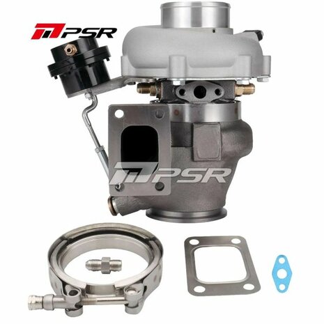 5455G 660HP Dual Ball Bearing Turbo - Forward Rotation - Standard .7 A/R 3inch - T25 .72 V-Band IWG Pulsar Turbo Systems