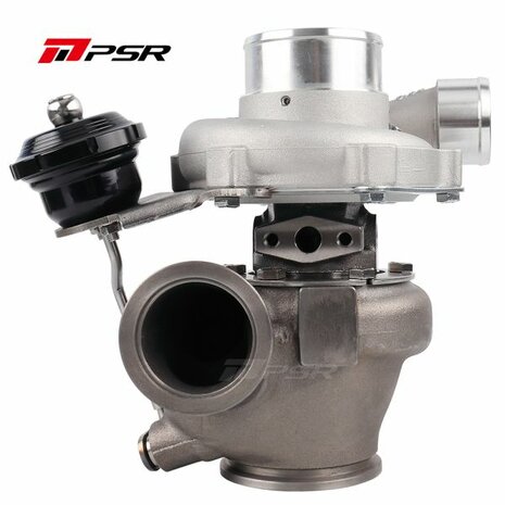 2860 475HP GEN2 Turbo &agrave; double roulement &agrave; billes - T51R Mod - .72 double bande V - Billet 7,4 psi Pulsar Turbo Systems