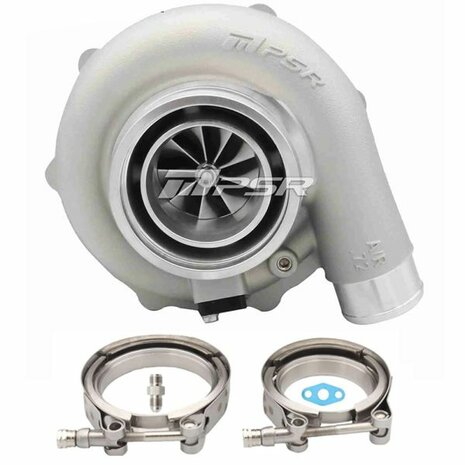 6262G 900HP Dual Ball Bearing Turbo - Forward Rot - Standard .75A/R 2.5inch outlet - 1.01 Dual V-Band Pulsar Turbo Systems