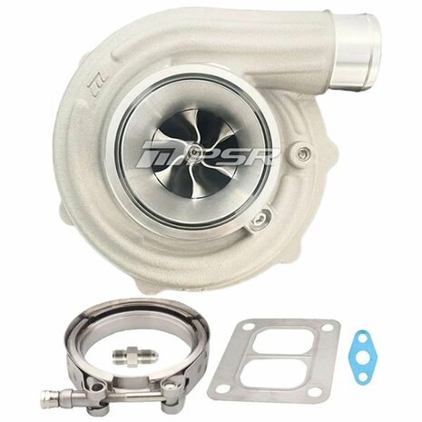 PTA5855A 770HP Dual Ball Bearing Turbo - T51R Mod - T4 Divided .85A/R V-Band W/O IWG Pulsar Turbo Systems