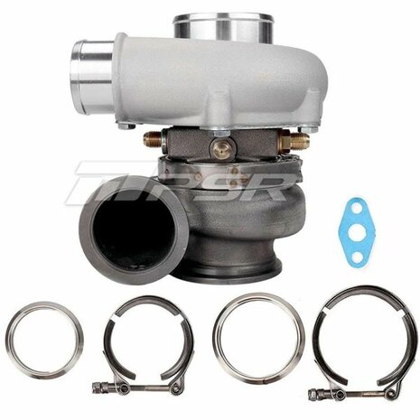 PTG 4849G 550HP Turbo &agrave; double roulement &agrave; billes - Rotation invers&eacute;e - T51R Mod - T25 .72A/R V-Band sans IWG Pulsar Turbo Systems