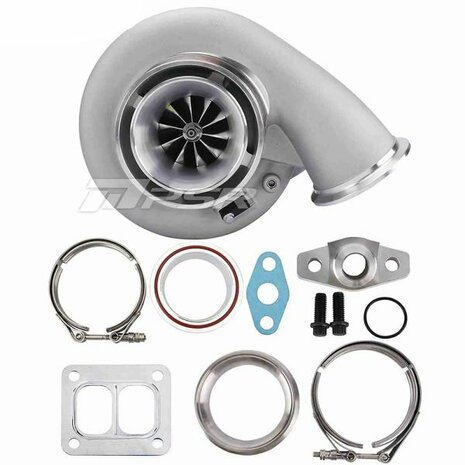 Class Legal 6775G 1200HP Dual Ball Bearing Turbo - Standard - T4 Divided 1.28 V-Band Pulsar Turbo Systems